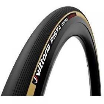 Vittoria Cubierta Rígida De Carretera Pista Control 700c X 23 Graphene 2.0 negro marrón claro
