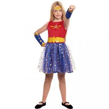Disfraz de Power Woman para niña