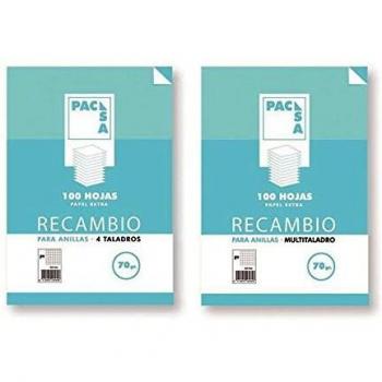 RECAMBIO Fº 100H 4 TALADROS 70G CUAD.4X4 PACSA