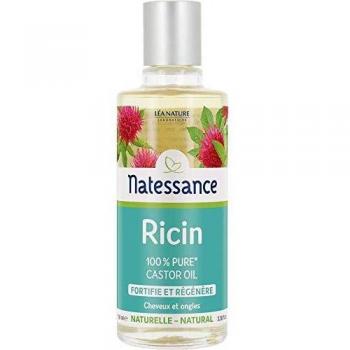 Natessance 100ml Castor Oil for Hair and Nails - Fortifying & Regenerating