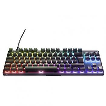 Teclado Gaming Mecánico SteelSeries Apex 9 TKL AZERTY - Interruptores Ópticos Intercambiables, Retroiluminación y Diseño Compacto Esports