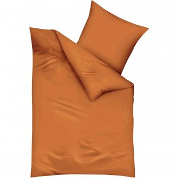 Kaeppel G-130006-09D3-VA97 - Juego de fundas para edredón, 155 cm x 220 cm, color naranja