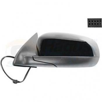 Espejo retrovisor VAN WEZEL 2120817 con ajuste eléctrico, cristal convexo, diseño OEM y acabado en negro