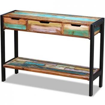 Reclaimed Wood Sideboard with 3 Drawers