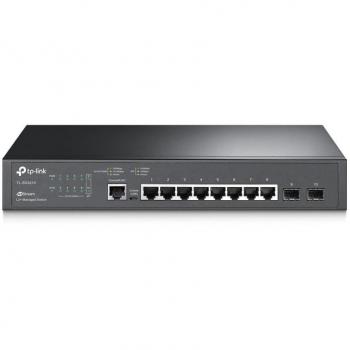 TP-Link TL-SG3210 JetStream 8-Port Gigabit L2 Managed Switch with 2 SFP Slots