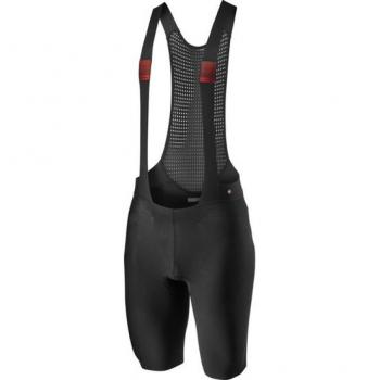 Culote Castelli Premio Black Bibshort 2XL Ciclismo corto Rosso Corsa