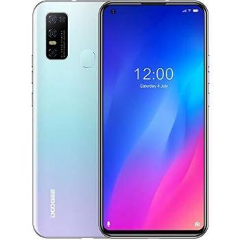 Movil libre doogee n30 4gb ram 128gb rom telefono moviles android 10 655zz hd pantalla perforada dual sim tarjeta sd dedicada 256gb bateria 4500mah camara ai de 16mp gps blanco