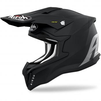 Airoh Strykker Casco de Cross Negro Carbono (Tamaño L)