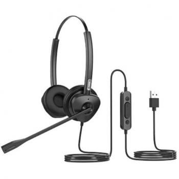 Auriculares Fanvil HT302-U con Doble Puerto USB y Cancelación de Ruido