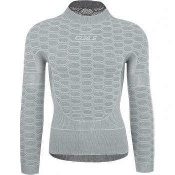 Camiseta Interior Técnica Q36.5 Base Layer 3 Manga Larga Gris Claro - Talla S/M