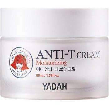 Yadah Anti Trouble Moisturizing Cream 50 gr - Moisturizing Cream, 50ml, Anti-Trouble formula, suitable for sensitive skin, hydrates and soothes irritated skin, contains natural ingredients