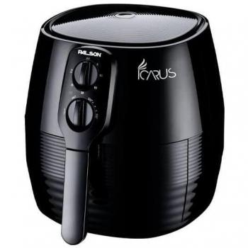 Freidora de aire sin aceite Palson Icarus 30644, color negro, capacidad de 5 litros y potencia de 1400W