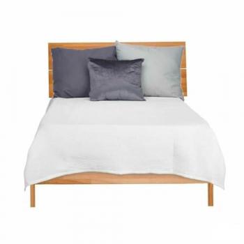 Colcha Estándar 240 x 260 cm Rombos Blanco (4 Unidades) - Aire de Originalidad