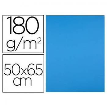 Cartulina Liderpapel 50x65 cm 180g/m2 Azul