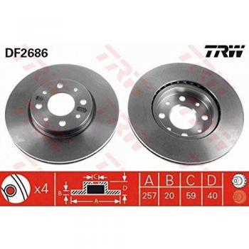 TRW Disco de freno