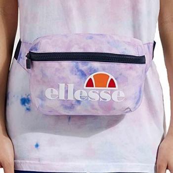 Ellesse - Riñonera para Mujer Rosa Tie Dye