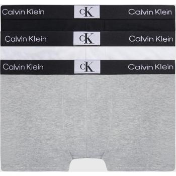 Calvin Klein Men's 3-Pack CK 1996 Boxer Trunks - Black/White/Grey - Size: 33/32/32, Calvin Klein Jeans Mens Gbpack X3 Unlimited Logo - Multicolour Cotton - Size Medium