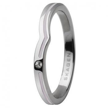Anillo Skagen Mujer Acero Inoxidable Talla 18 JRSV018SS8