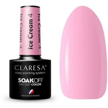 Esmalte semipermanente Soak off Claresa - Tono 04: Ice Cream, 5 g