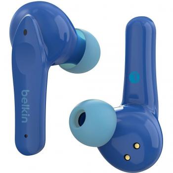Belkin SoundForm Nano Blue Kids Wireless Earbuds with Charging Case