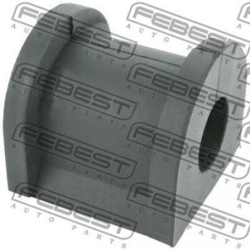 FEBEST Soporte de Estabilizador MSB-CU20R - Silentblock de Barra Estabilizadora, compatible con varios modelos de vehículos, fabricado en caucho duradero para reducir vibraciones y ruidos, fácil instalación, alta
