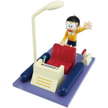 Modelo de Plástico Figuras Rise Doraemon Máquina del Tiempo con Gadgets Secretos y Código de Color