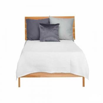 Colcha Rombos Blanca 180 x 260 cm (4 Unidades)
