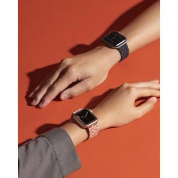 Correa de Apple Watch Uniq Aspen Edición Diseñador Trenzada 42/44/45/49 mm - Gris