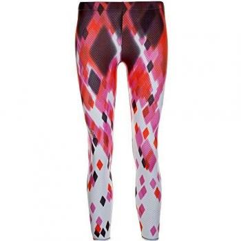 Odlo oberbekleidung Ebe InsideOut Tights Short Cut Rojo multicolor Talla:extra-large