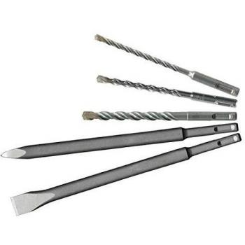 Milwaukee 4002395376636 – Juego Brocas M2 SDS-plus, gris