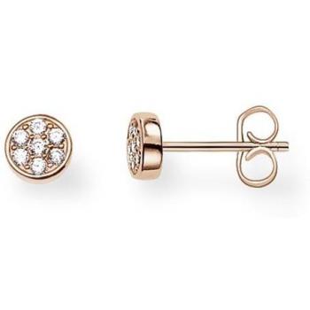 Thomas Sabo SCH150025 - Pendientes para mujer de plata 925 con circonitas blancas y talla brillante