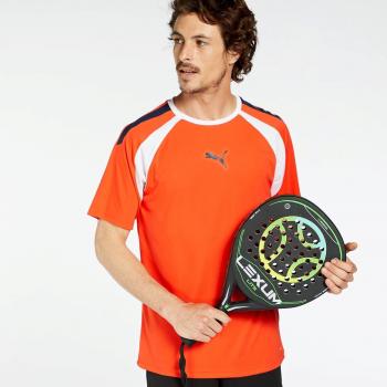 CAMISETA PUMA TEAMLIGA HOMBRE NARANJA