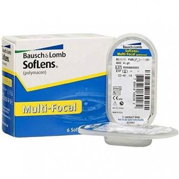 BAUSCH + LOMB - SofLens® Multi-Focal - Lentes de contacto para Presbicia - Reemplazo Mensual - Pack de 6