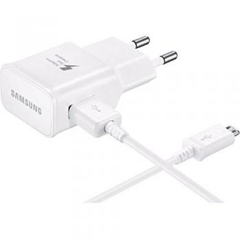 Samsung TA20 - Cargador para Samsung Galaxy S6, carga rápida AFC 2A, con cable micro USB, 1.5 M, blanco [Embalaje Non-Retail]