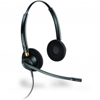 Plantronics 89434-02 - Auriculares de diadema abiertos, con micrófono, cancelación de ruido