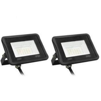 Focos LED 20 W 2 unidades blanco frío
