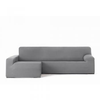 Funda para chaise longue de brazo largo izquierdo Eysa Bronx Gris 170 x 110 x 310 cm