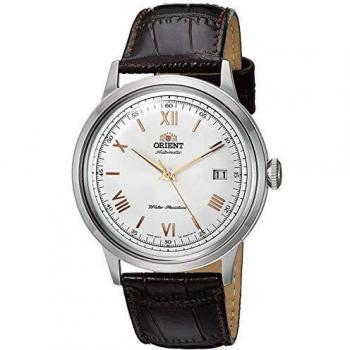 Orient Reloj Analógico para Hombre de Automático con Correa en Cuero FAC00008W0