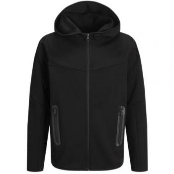 Jack & Jones Junior Fusion Full Zip Hoodie Black 8 Years