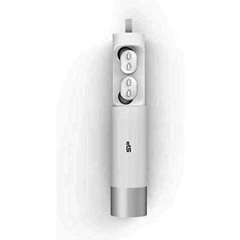 Auriculares In-Ear Bluetooth 5.0 Silicon Power BP81, Resistente al Agua IPX5, Batería de 15h, Color Blanco