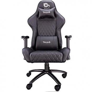 Talius Silla Komodo Gaming Black, 2D, Butterfly, Base Metal, Ruedas 60mm Nylon, Gas Clase 4, 2 almoh