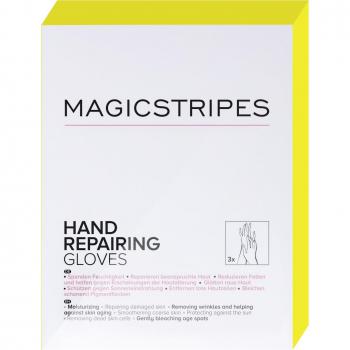 Guantes Reparadores de Manos Magic Stripes 3 Pares - Kit Hidratante para Manos