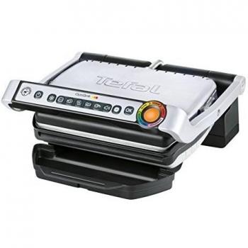 Tefal Opti Grill - Parrilla eléctrica, 2000 W, color negro [Importado de Alemania]