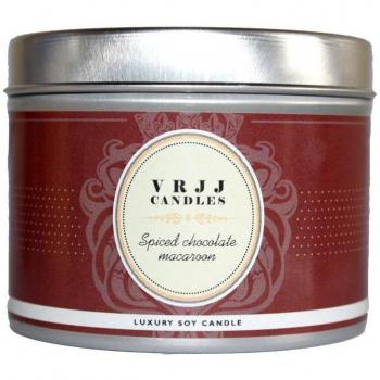 VRJJ velas® – Spiced Chocolate macaroons- de soja – vela perfumada – Navidad, regalo de Navidad