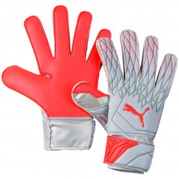 Puma Future Grip 19.4 Guantes De Portero, Adultos Unisex, Grey Dawn-Nrgy Red, 9