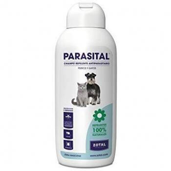 Parasital Champú Antiparasitario para Perro y Gato, 400 Ml