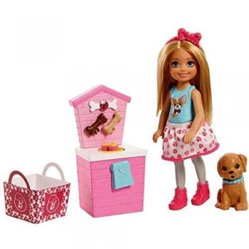 Barbie Chelsea Junior, muñeca y Tienda de mascotas