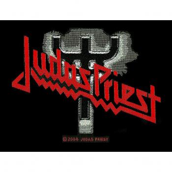 Judas Priest Judas Priest Logo Unisex Parche negro/gris/rojo, 100% poliéster,