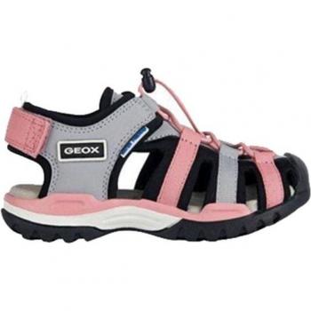 Sandalias Infantiles Geox Borealis Gris Multicolor 28