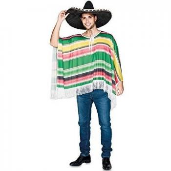 PONCHO MEJICANO ADULTO